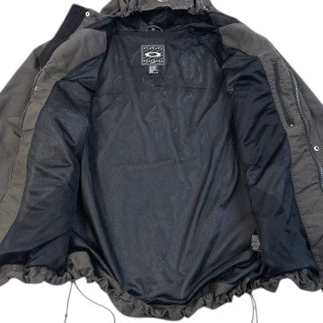 Vintage 90s Oakley Zip Up Jacket in grey, photo 5