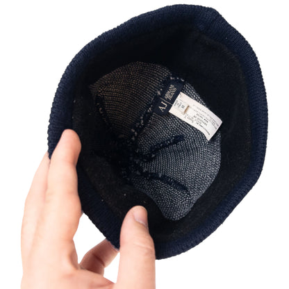 Vintage Armani Jeans Knitted Beanie Hat