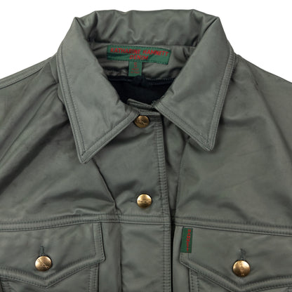 Vintage Katharine Hamnett Cropped Button Up Jacket Womens Size S
