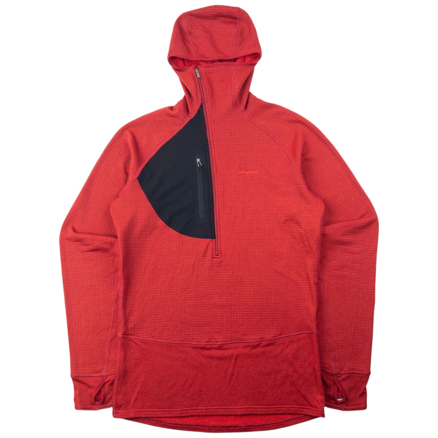 Vintage 2000s Patagonia Half Zip Waffle Fleece Hoodie Size S