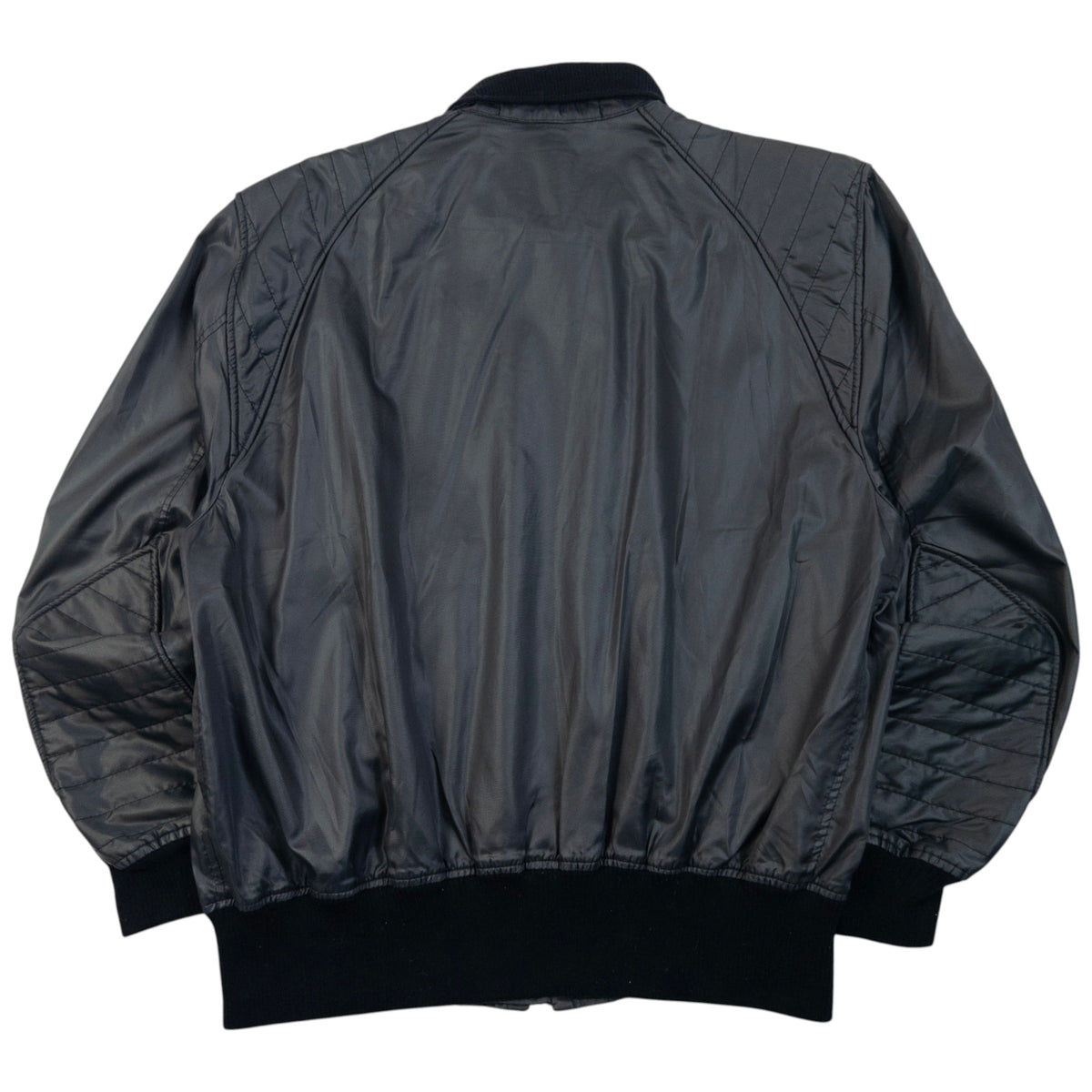 Vintage 90s Issey Miyake Skyline Zip Up Jacket in grey (nylon 100%), photo 2
