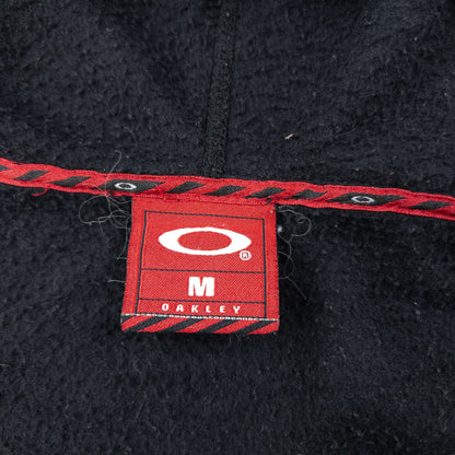 Vintage 90s Oakley Zip Up Fleece Hoodie Size M