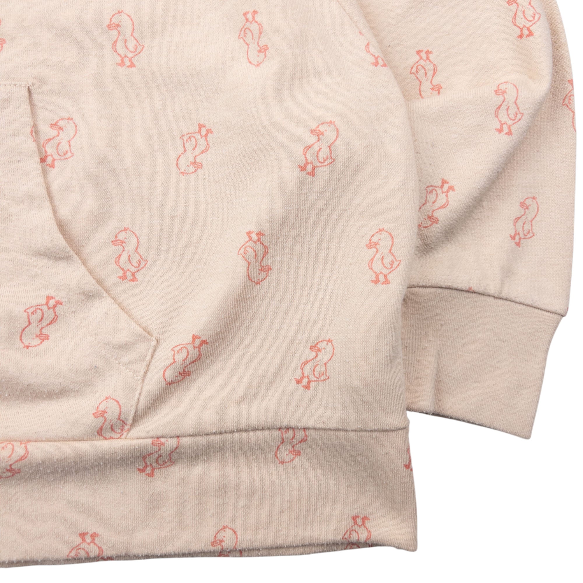 Vintage Ne-Net By Issey Miyake Duckling Pattern Zip Up Hoodie Size S