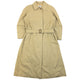 Vintage 90  Burberry Nova Check Lined Belt Waist Trench Jacket Womens Size M