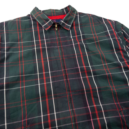 Vintage 90s Polo Ralph Lauren Fleece Lined Checkered Jacket Size L