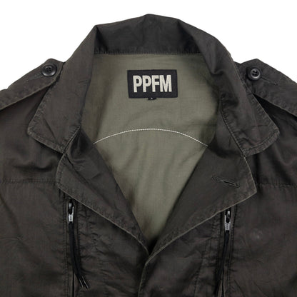 Vintage PPFM Skull Lightweight Military Jacket Size M