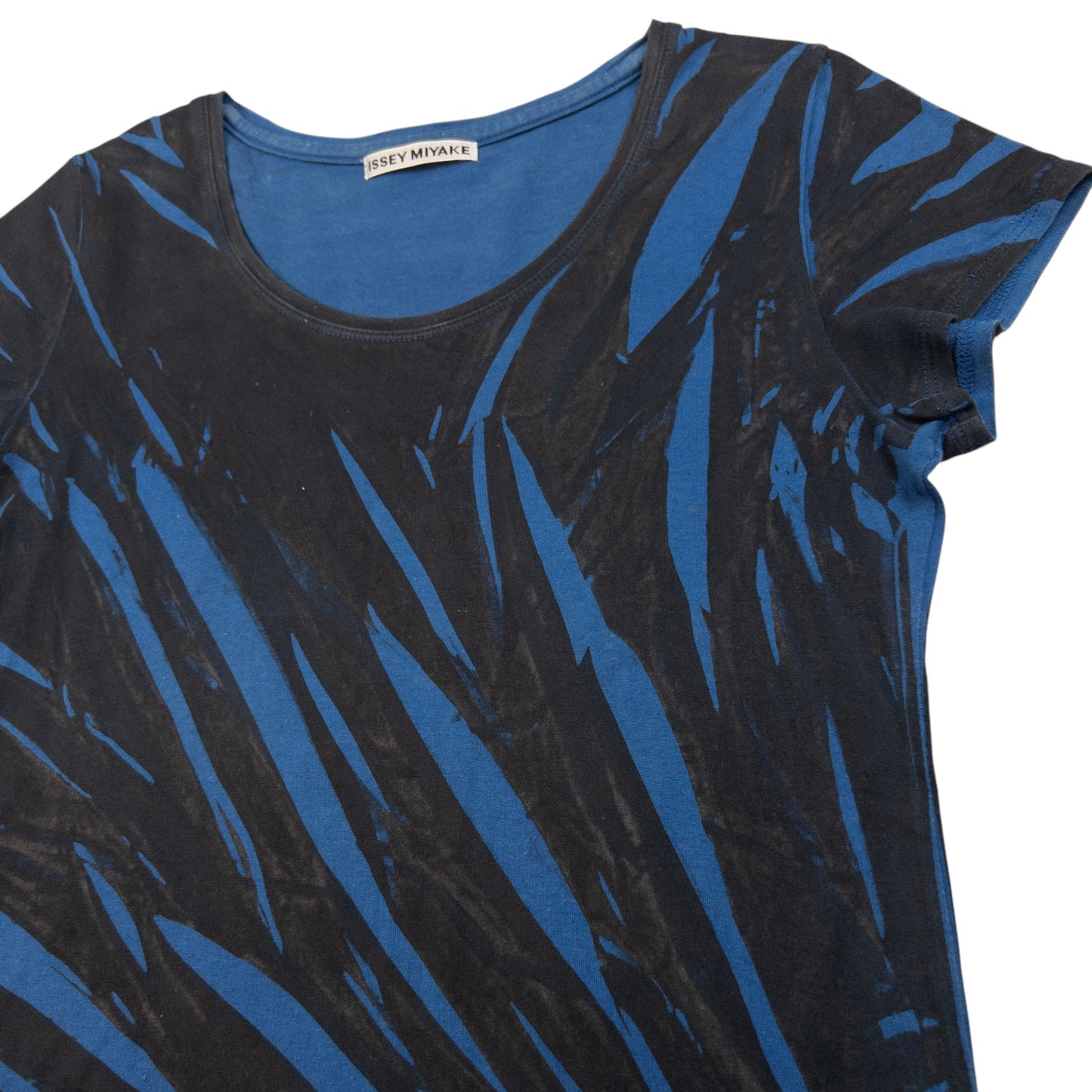 Vintage Issey Miyake Pattern T Shirt Womens Size S