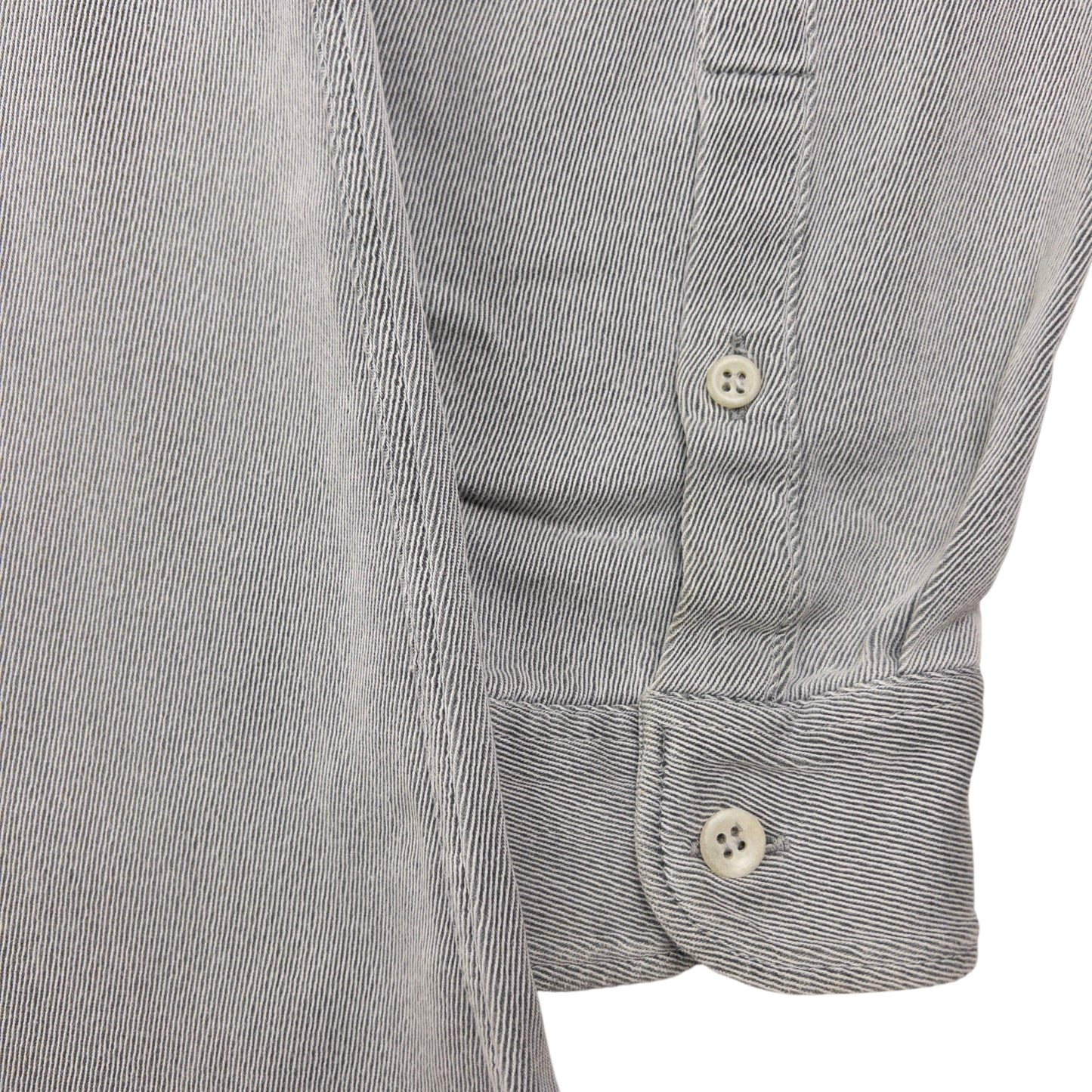 Vintage Armani Jeans Long Sleeve Button Up Shirt Size L