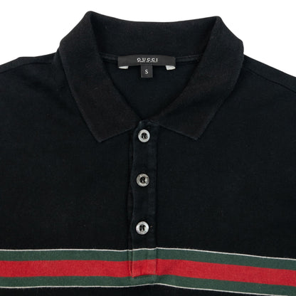 Vintage 2000s Gucci Stripe Polo Shirt Size XS