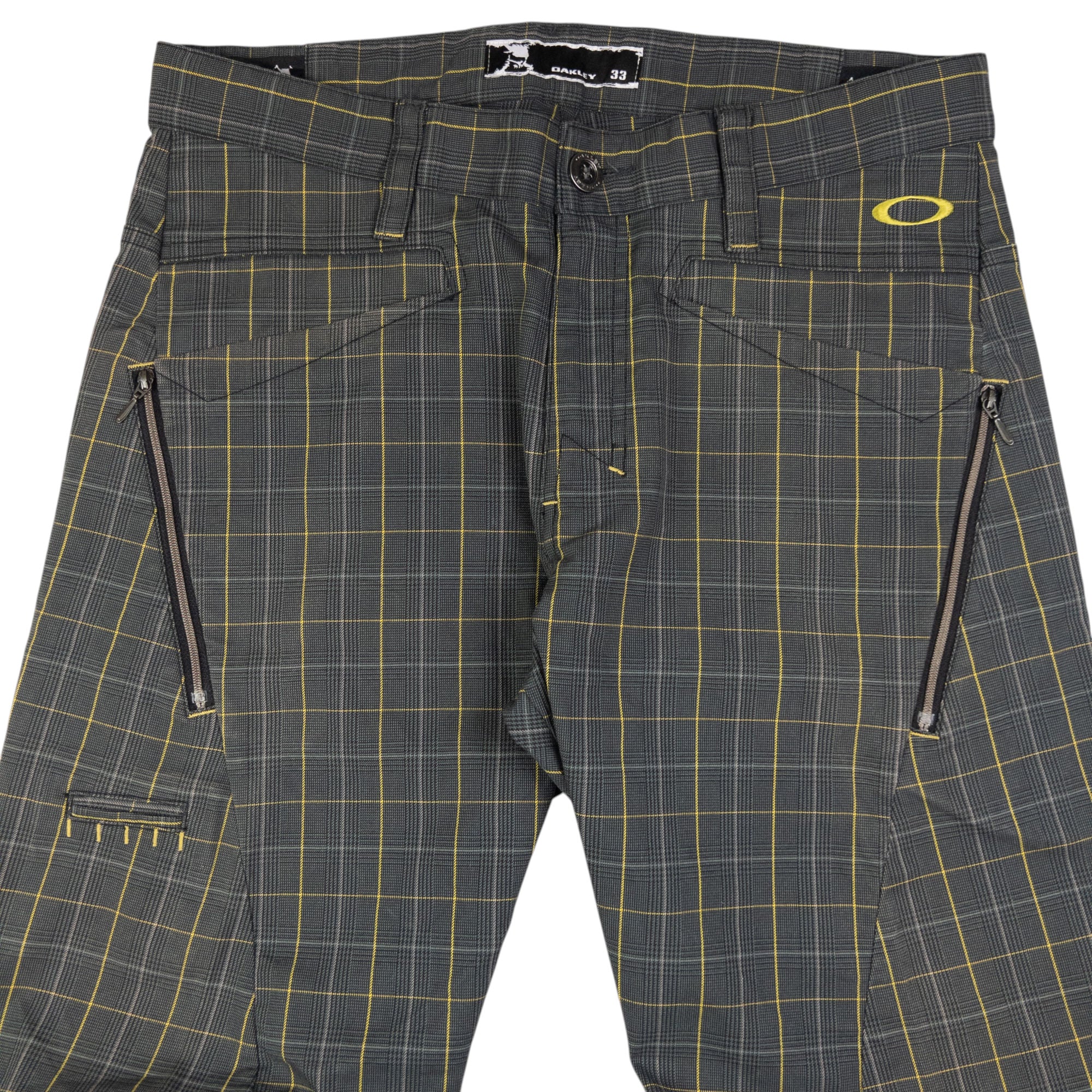 Vintage Oakley Checkered Trousers Size W31