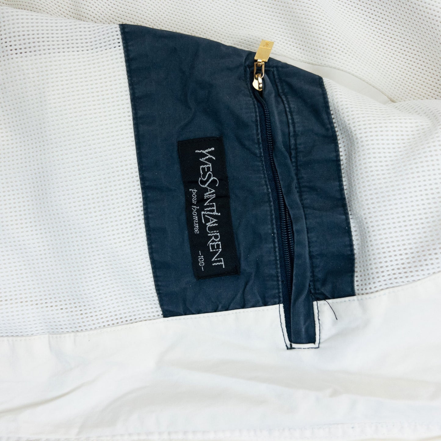 Vintage 90s YSL Yves Saint Laurent Zip Jacket Size L