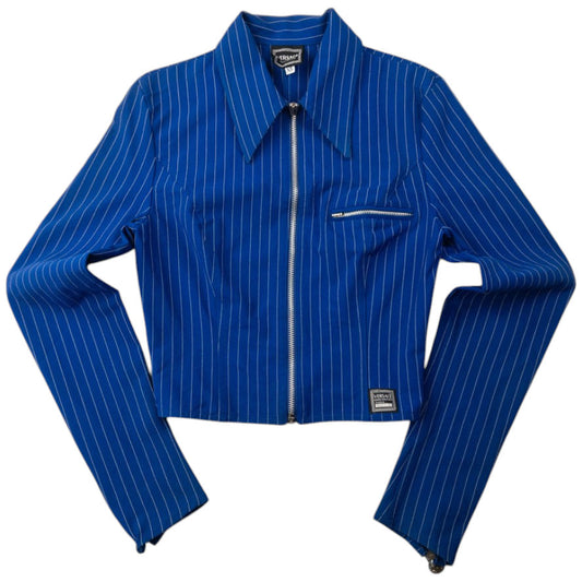 Vintage Versace Jeans Couture Zip Up Cropped Jacket Womens Size XS
