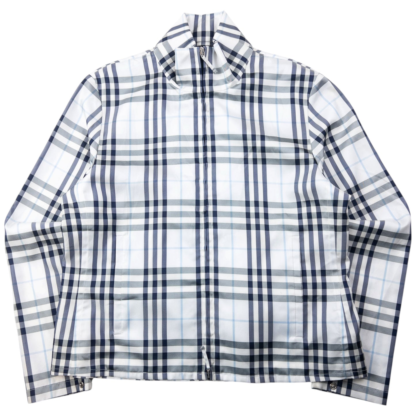 Vintage 2000s Burberry Nova Check Packable Jacket Womens Size M