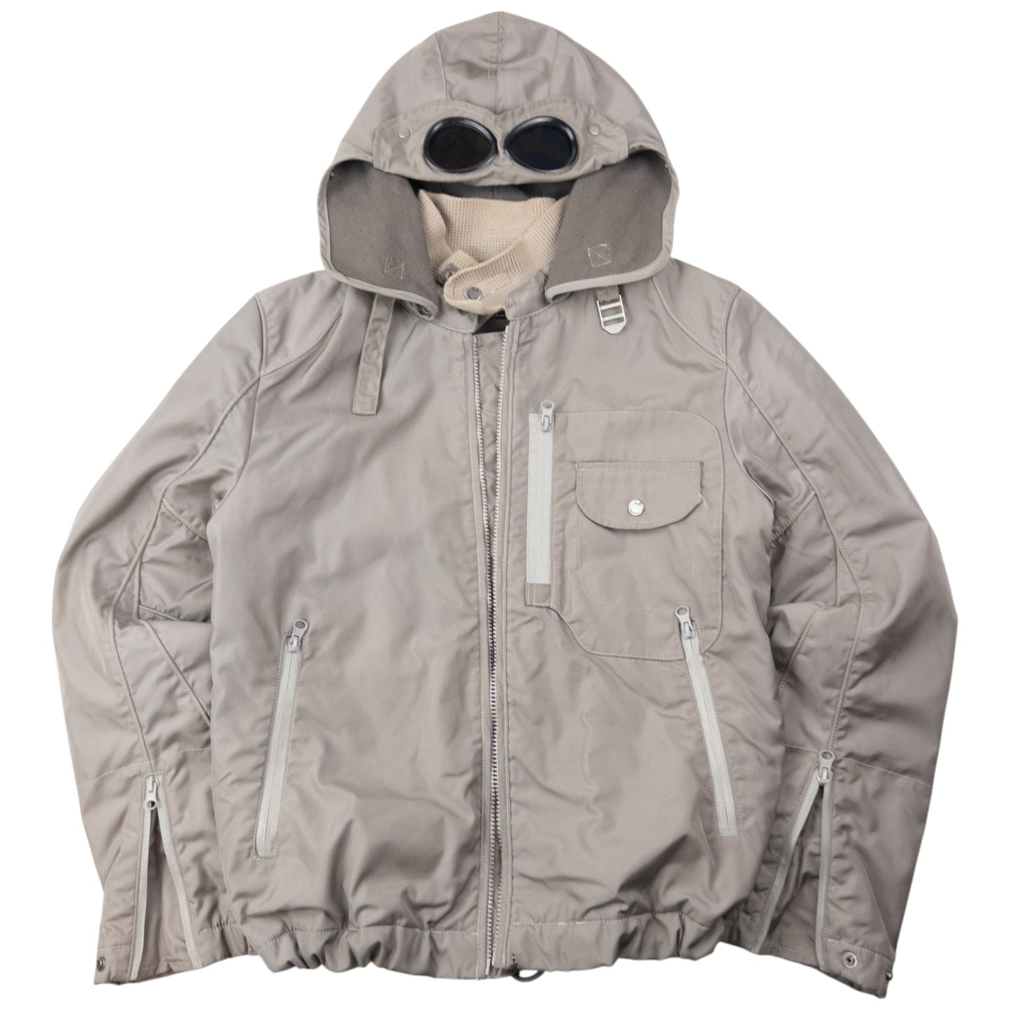 Vintage 2011 CP Company Leinster 200 Goggle Hood Jacket Size XS