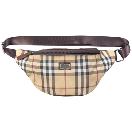 Vintage Burberry Nova Check Crossbody Bag