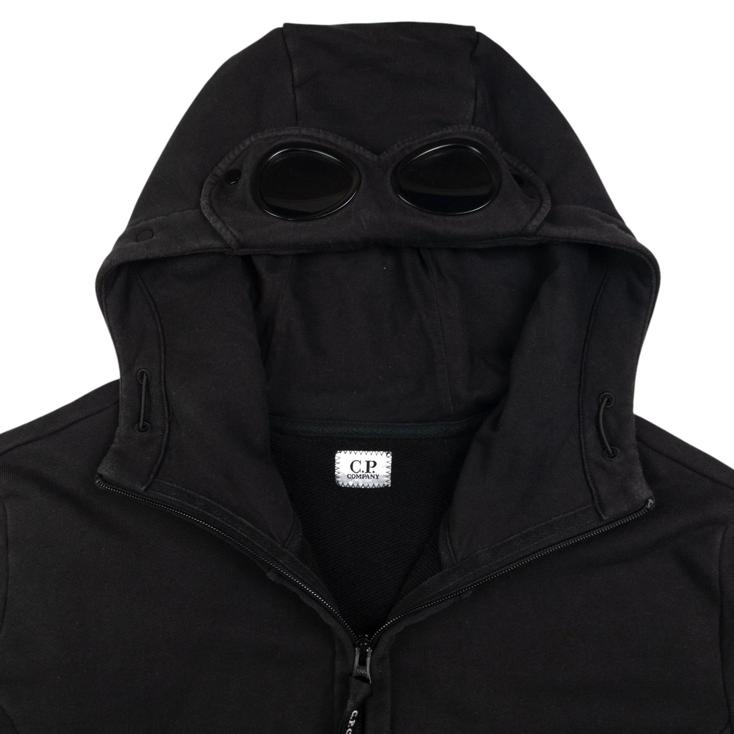Vintage CP Company Goggle Hood Zip Up Hoodie Size M