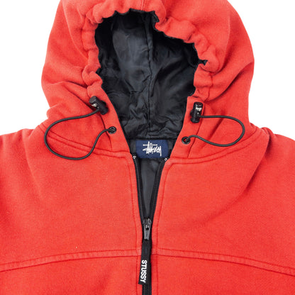 Vintage 2000s Stussy Padded Zip Up Jacket Size L