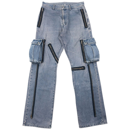 Vintage 2000s PPFM Convertible Zip Denim Jeans Size W32