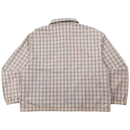 Vintage 90s Burberry Nova Check Reversible Zip Up Jacket Size M