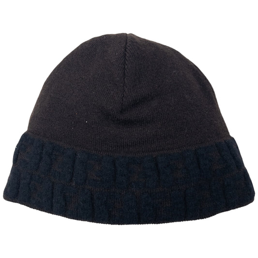 Vintage Fendi Monogram Wool Beanie Hat