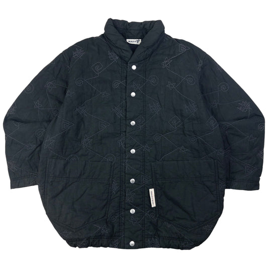 Vintage Hai Sporting Gear By Issey Miyake Quilted Jacket Size L