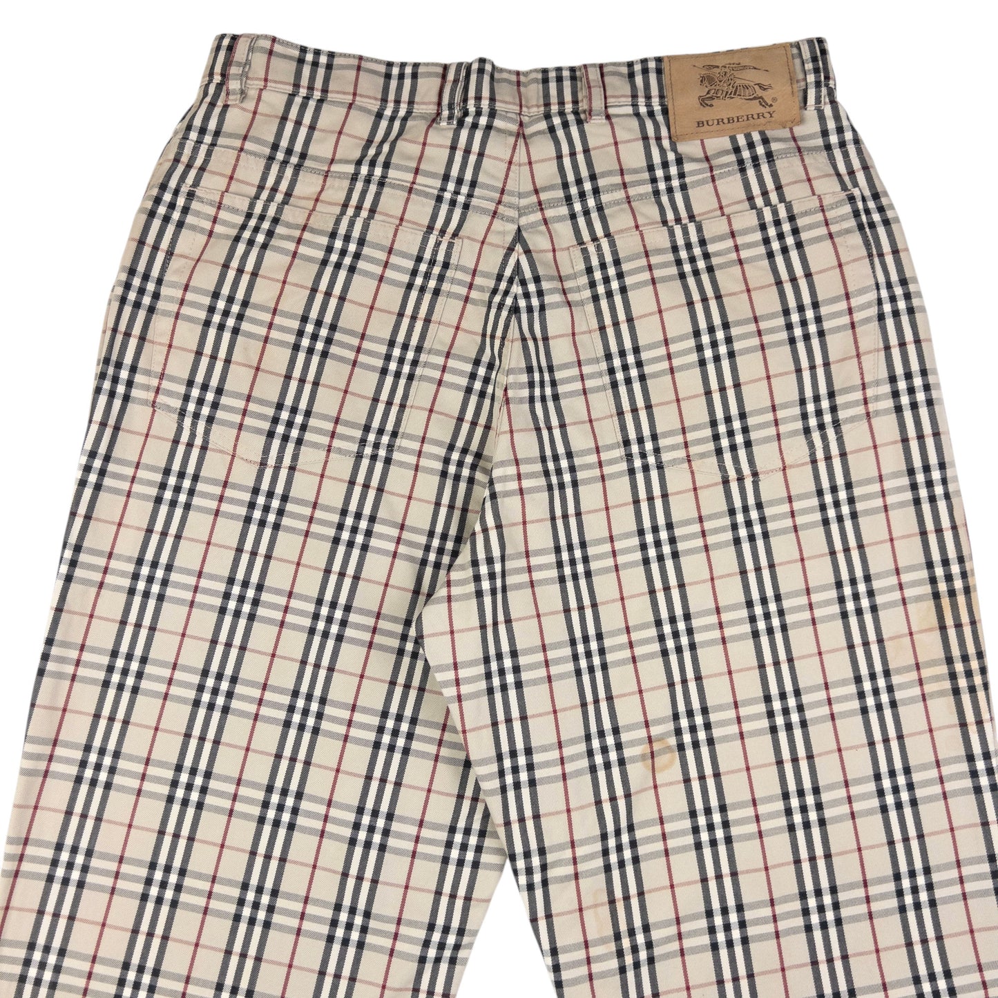 Vintage Burberry Nova Check Trousers Size W31