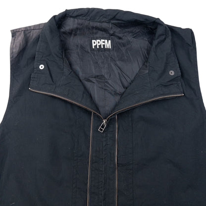 Vintage 2000s PPFM Zip Up Sleeveless Jacket Size XL