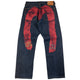 Vintage Evisu Painted Daicock Japanese Denim Jeans Size W31