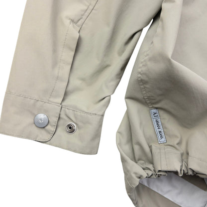 Vintage 2000s Armani Jeans Zip Off Sleeve Jacket Size M