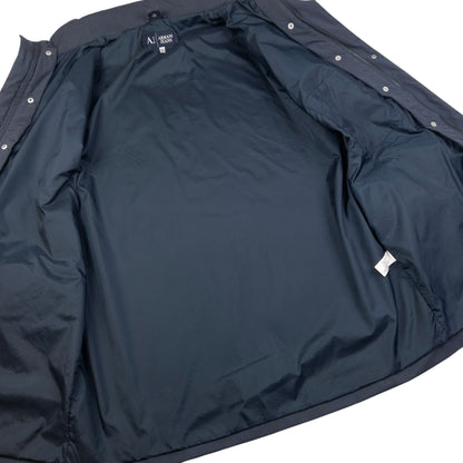 Vintage Armani Jeans Zip Up Rain Jacket Size XL
