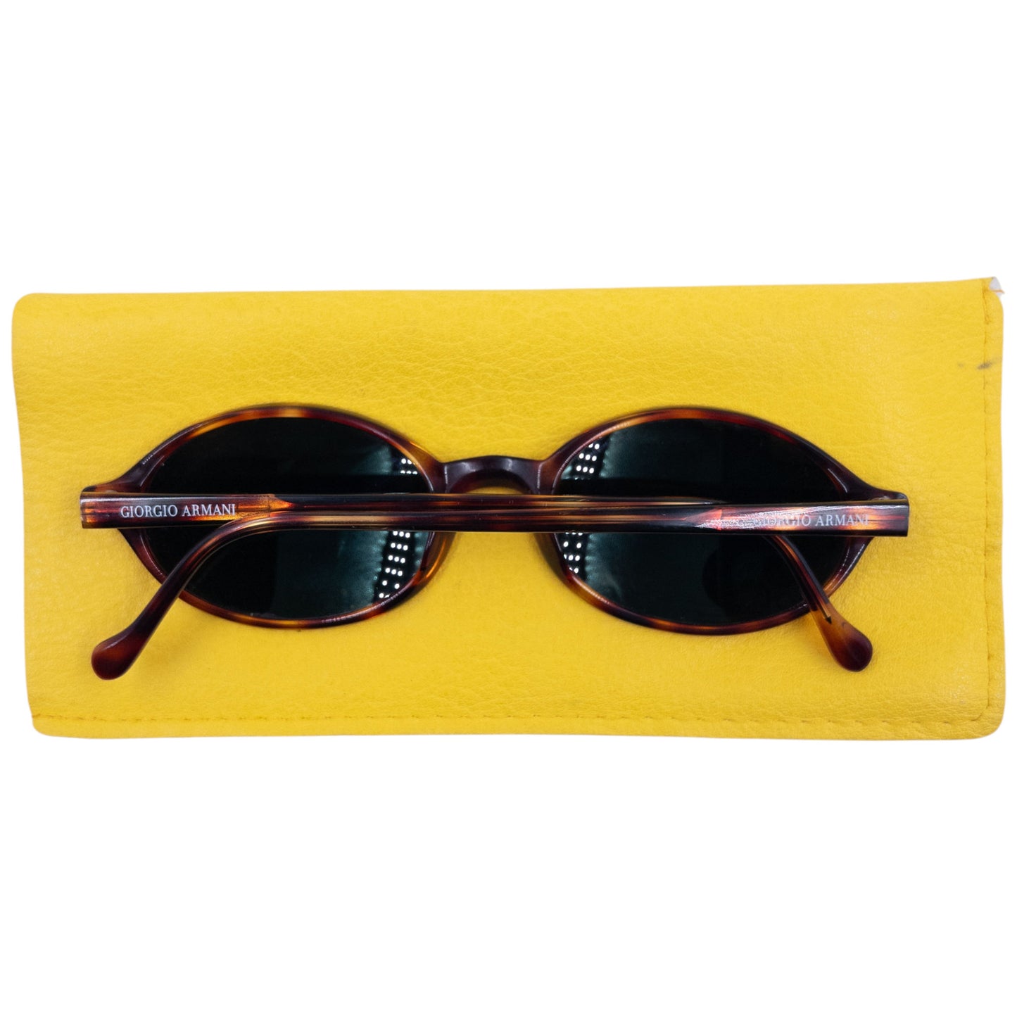 Vintage 90s Giorgio Armani Tortoise Shell Sunglasses