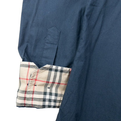 Vintage 2000s Burberry Nova Check Cuff Long Sleeve Button Up Shirt Size M