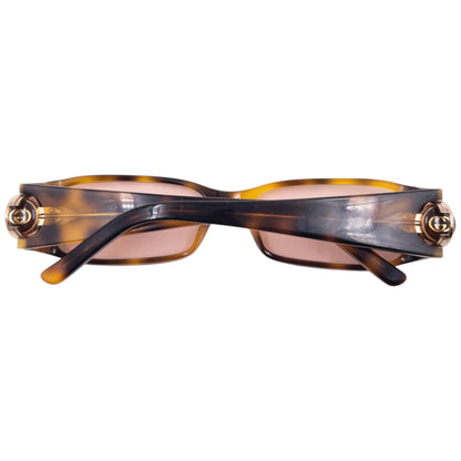 Vintage 2000s Gucci By Tom Ford Tortoise Shell Sunglasses