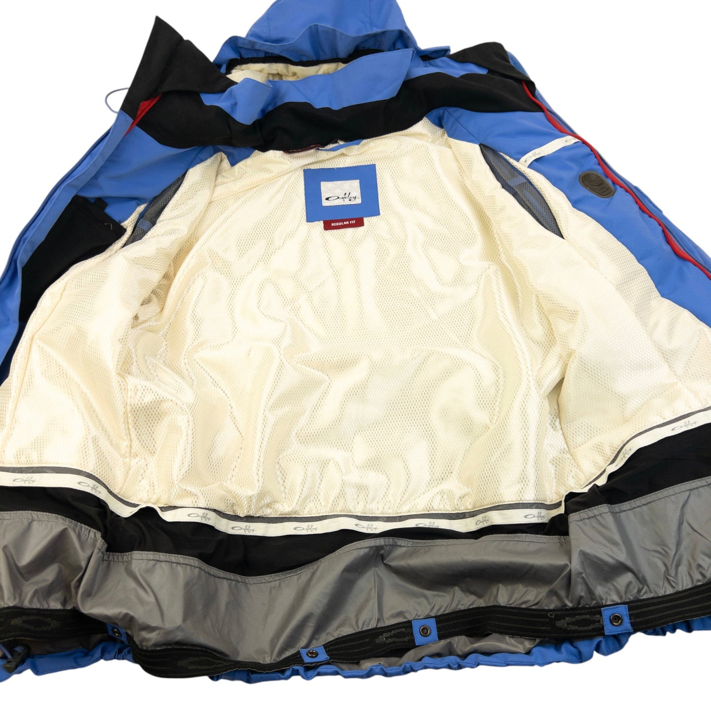 Vintage Oakley Zip Up Snowboarding Jacket Size L