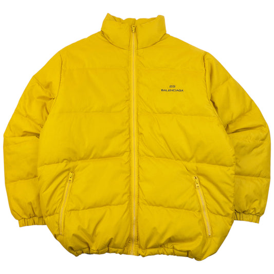 Vintage 90s Balenciaga Zip Up Puffer Jacket Size M