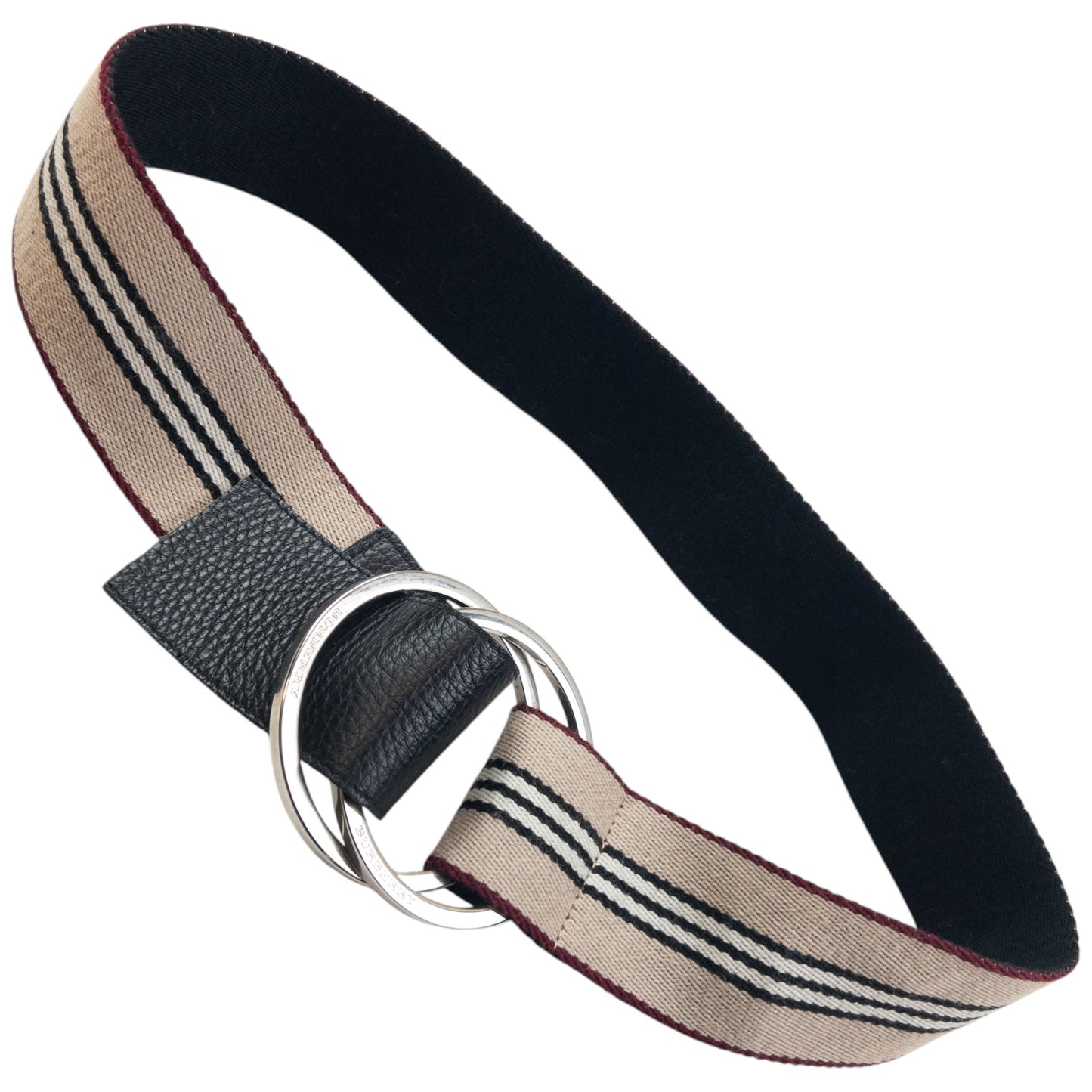 Vintage 2000s Burberry Striped Belt Size L