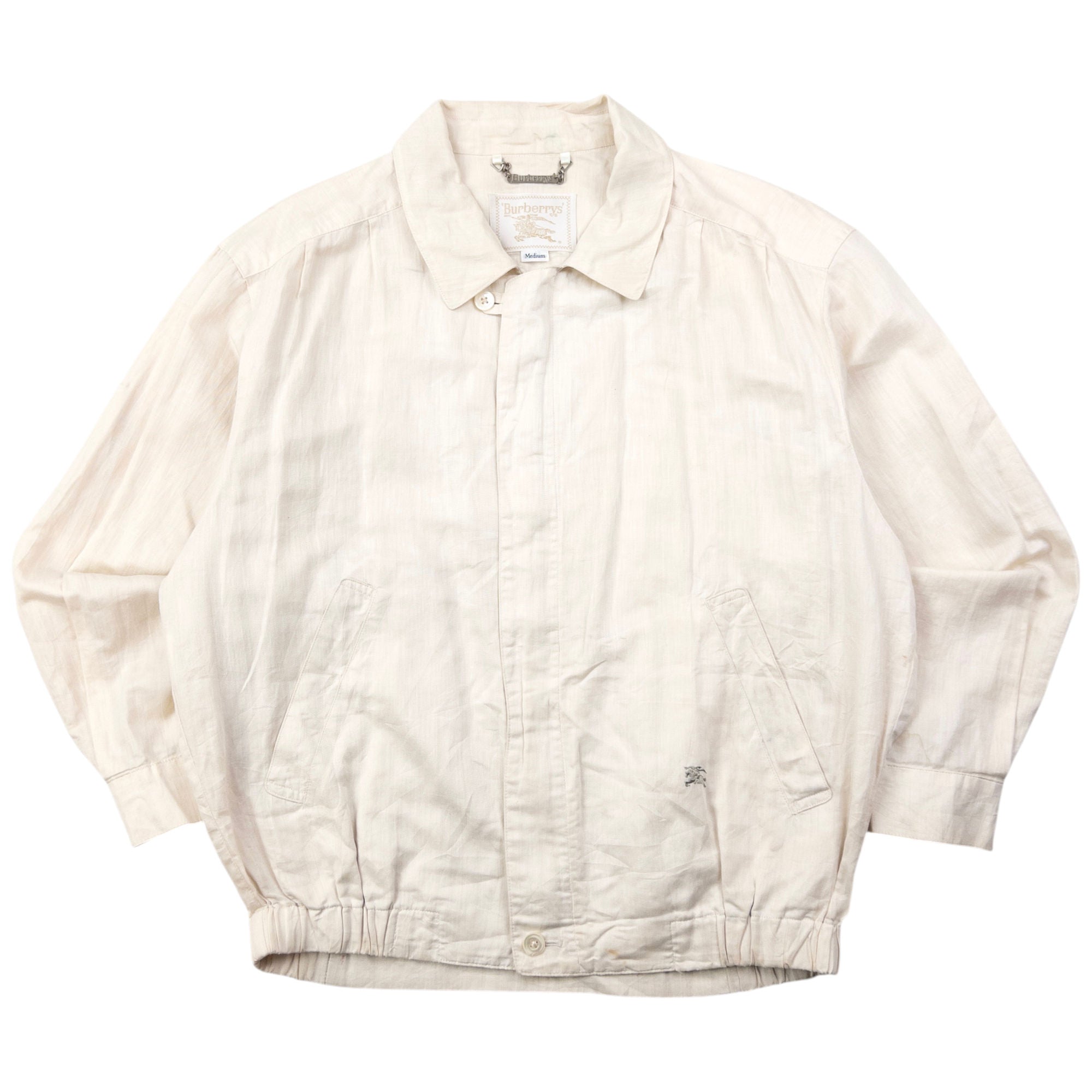 Vintage Burberry Roll-Up Sleeve Jacket Size S