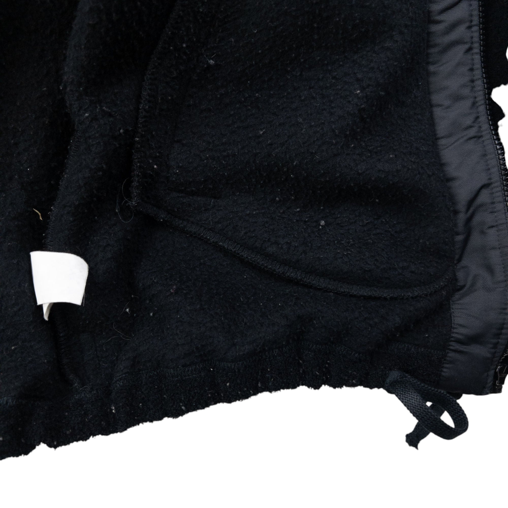 Vintage Armani Jeans Zip Up Fleece Jacket Size M