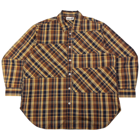Vintage Hai Sporting Gear By Issey Miyake Long Sleeve Button Up Shirt Size L