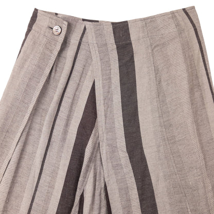 Vintage 90s Plantation By Issey Miyake Striped Skirt Womens Size W27