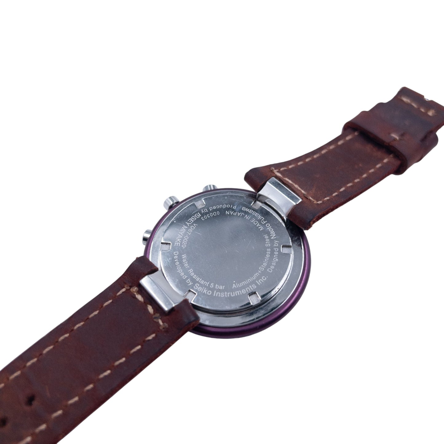 Vintage Issey Miyake Leather Watch