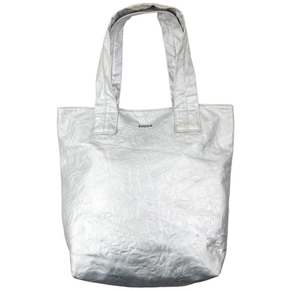 Vintage 90s Cabane De Zucca By Issey Miyake Metallic Shoulder Bag