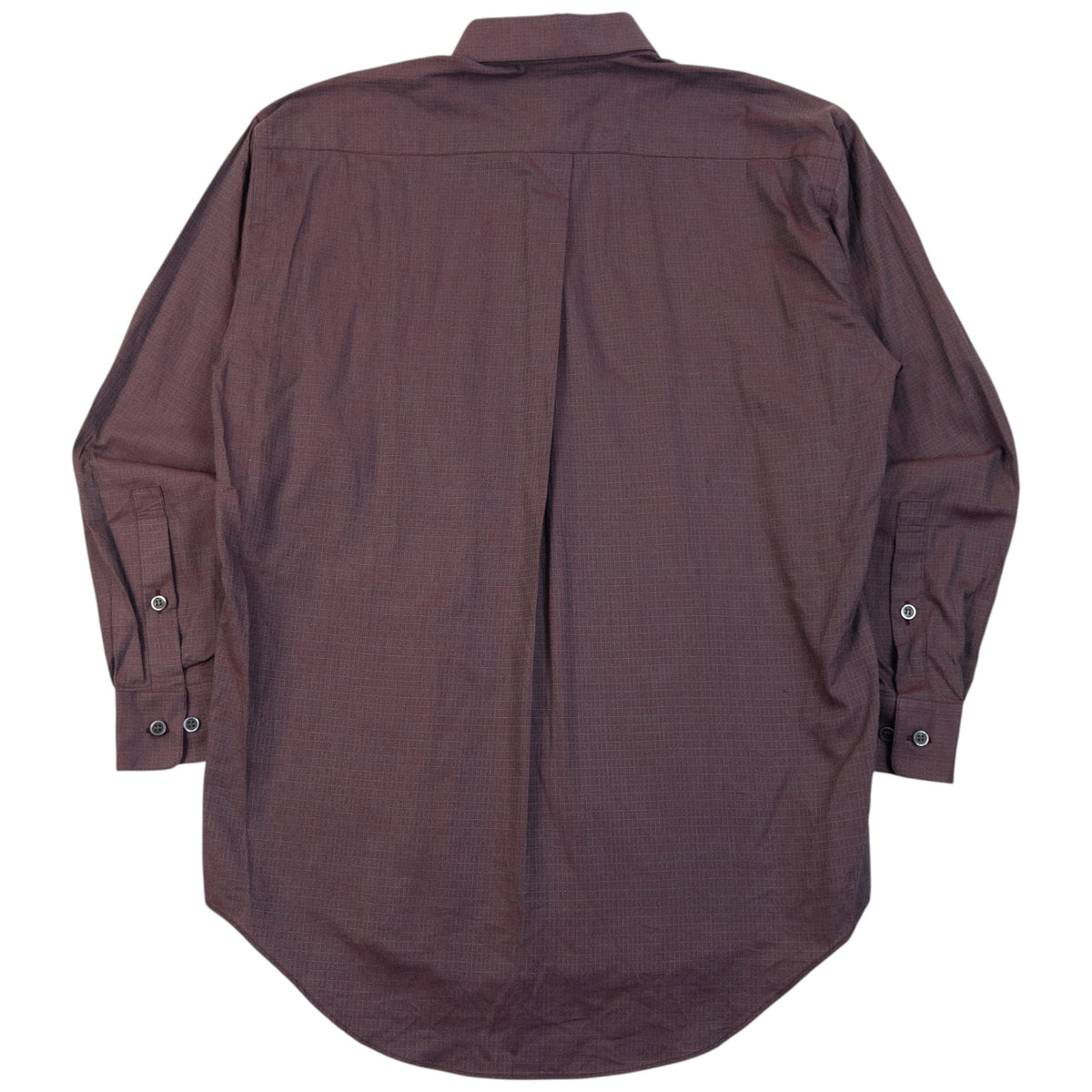 Vintage 90s Issey Miyake Checkered Long Sleeve Button Up Shirt Size S
