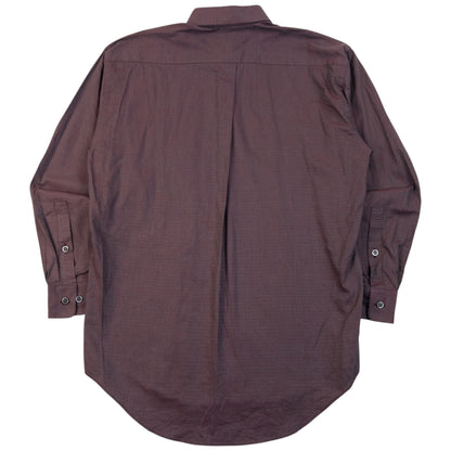 Vintage 90s Issey Miyake Checkered Long Sleeve Button Up Shirt Size S