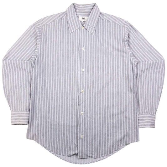 Vintage Issey Miyake Striped Long Sleeve Button Up Shirt Size S
