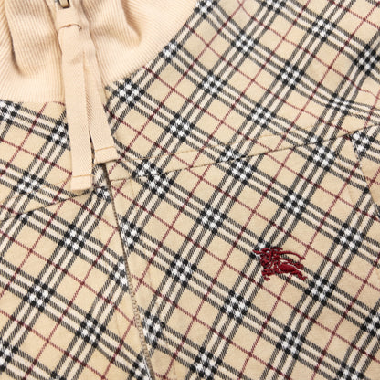 Vintage 2000s Burberry Blue Label Nova Check Zip Up Sweatshirt Womens Size S