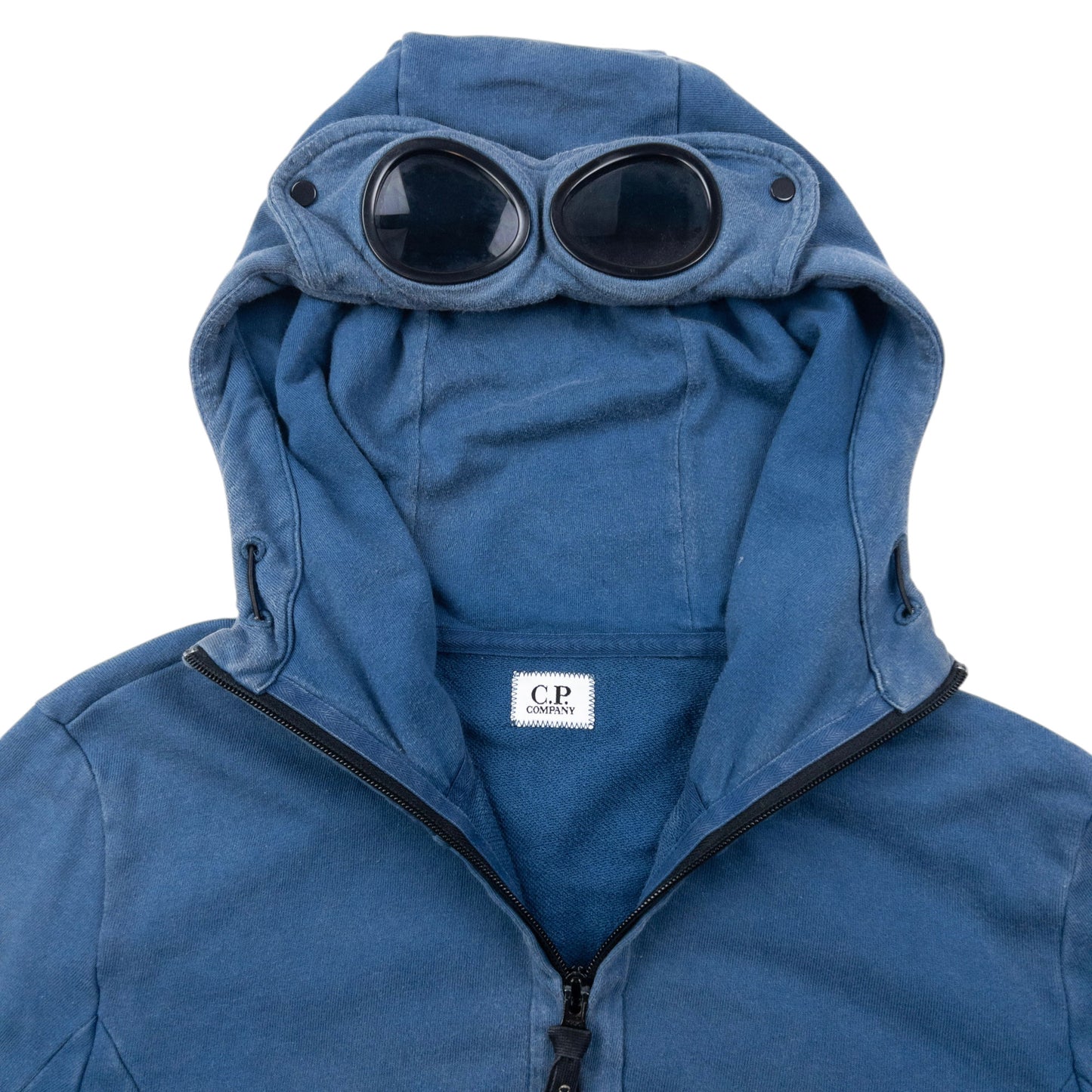 CP Company Goggle Hood Zip Up Hoodie Size S