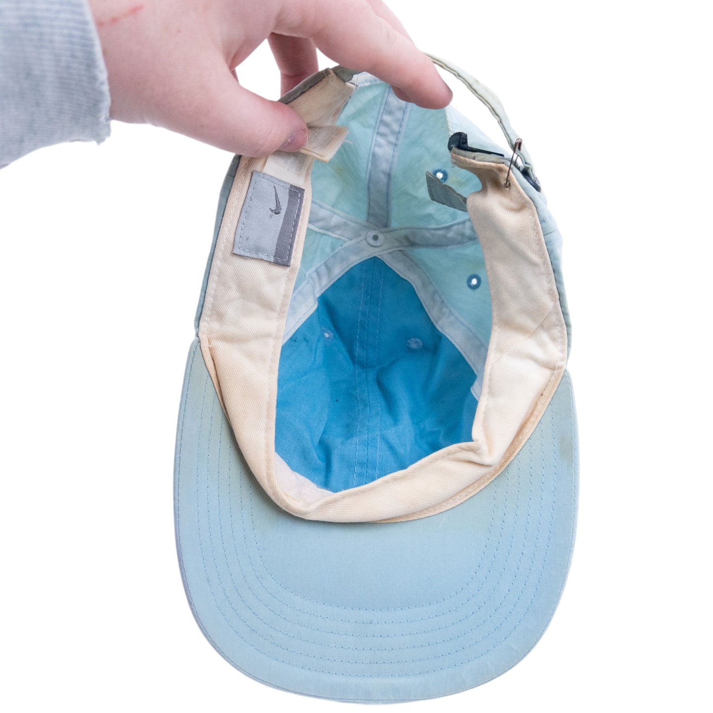 Vintage 2000s Nike Metallic Swoosh Hat
