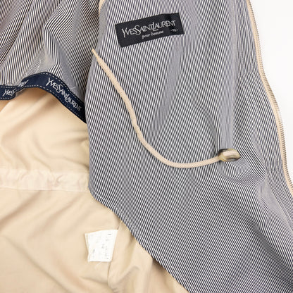 Vintage YSL Yves Saint Laurent Zip Up Jacket Size L