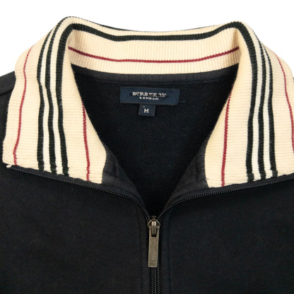 Vintage 2000s Burberry Zip Up Sweatshirt Womens Size M